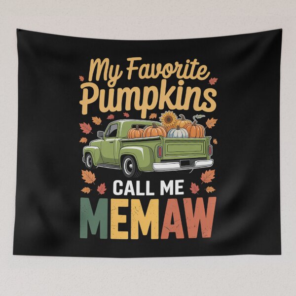 Item preview, Autumn Halloween Fall My Favorite Pumpkin Call Me Memaw designed and sold by JulienAureo.