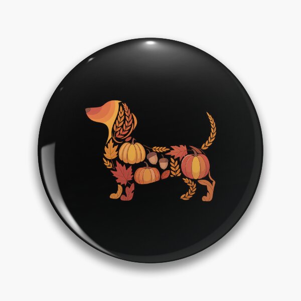 Item preview, Autumn Pumpkin Fall Dachshund Thanksgiving designed and sold by JulienAureo.