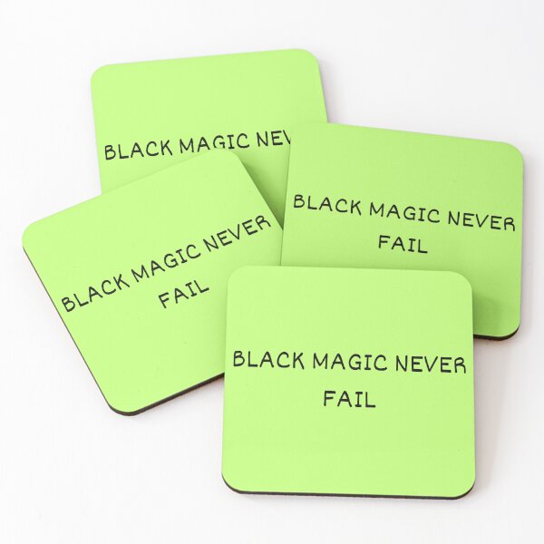 Item preview, Black Magic Never Fail Design  designed and sold by VisionSticker.