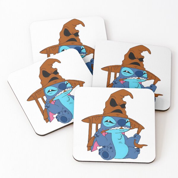 Item preview, Stitch Halloween Witch Hat – Cute Lilo & Stitch Spooky Art designed and sold by KINGOFSTICKER.