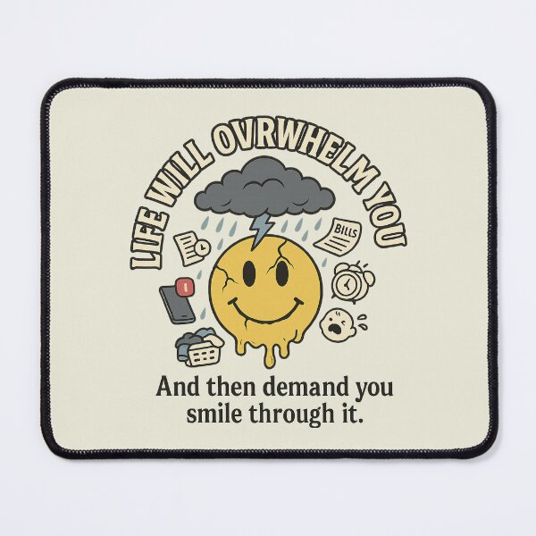 Item preview, Life Will Overwhelm You – Honest Chaos T-Shirt designed and sold by The End of Two.
