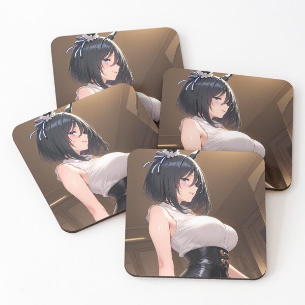 Item preview, Elegant Eishin Flash Uma Musume Pretty Derby Black Anime Girl designed and sold by Zwjona.