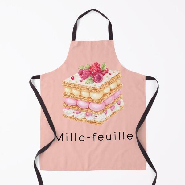 Item preview, Mille-feuille – Classic French Pastry Illustration designed and sold by BobaBunny76.