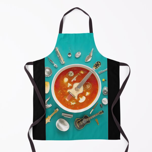 Item preview, Guitar Soup Surreal Art designed and sold by ThomasGarcir.