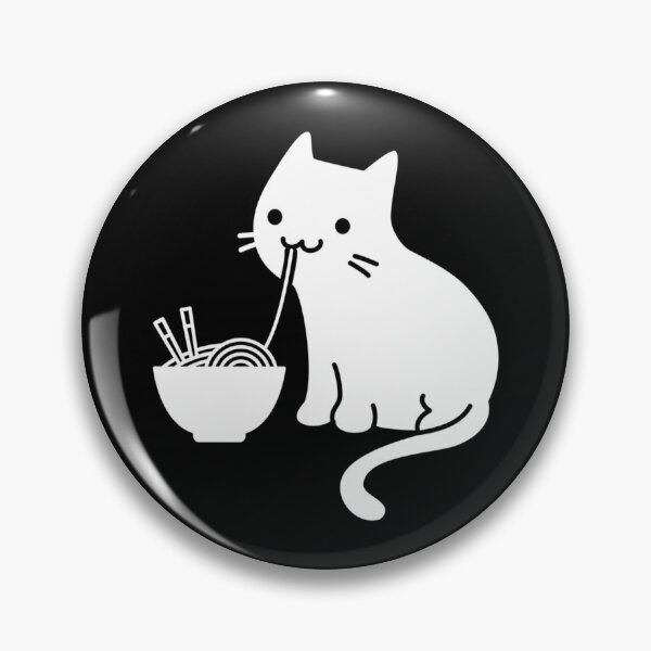 Item preview,  Cute Cat Eating Ramen designed and sold by browerhnmatt.