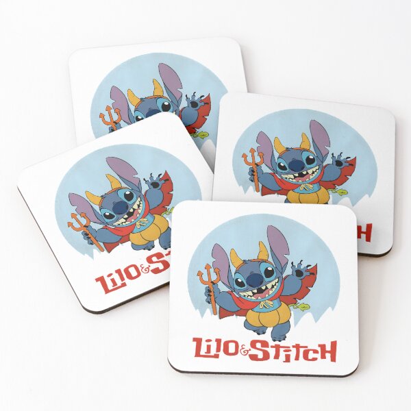 Item preview, Lilo & Stitch Halloween Devil Costume – Cute Stitch Trick or Treat Art designed and sold by KINGOFSTICKER.