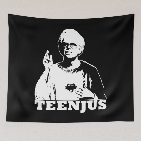Item preview, TEENJUS - WHITE SILHOUETTE BABY BILLY designed and sold by SOCIAL-GEEK.