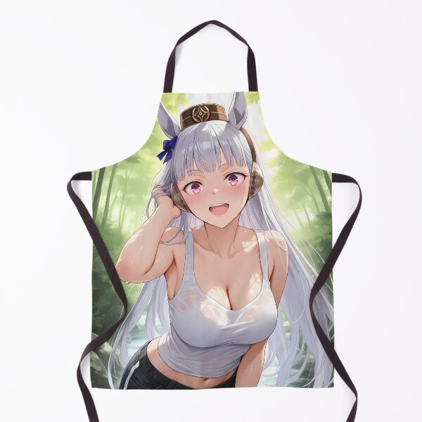 Item preview, Gold Ship Uma Musume Pretty Derby White Sport Forest Smile designed and sold by Zwjona.