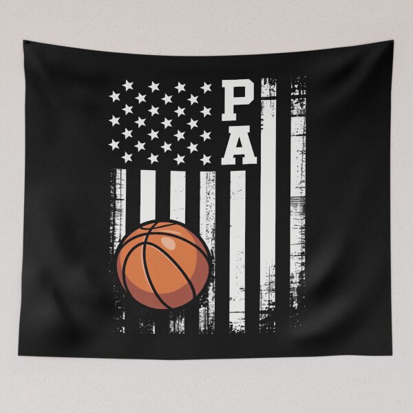 Item preview, Basketball Pa American Flag Christmas Xmas designed and sold by tabdejinti.