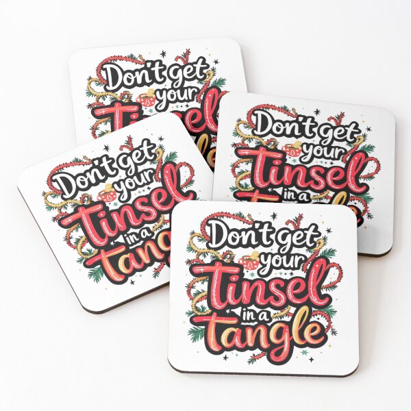 Item preview, Don't Get Your Tinsel in a Tangle designed and sold by Divine Boutique.