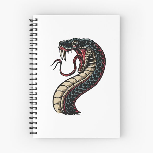 Item preview, Fierce Cobra Snake Illustration with Fangs designed and sold by ArtfulWeave.