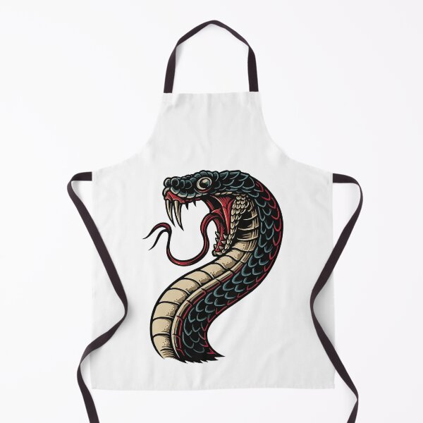 Item preview, Fierce Cobra Snake Illustration with Fangs designed and sold by ArtfulWeave.