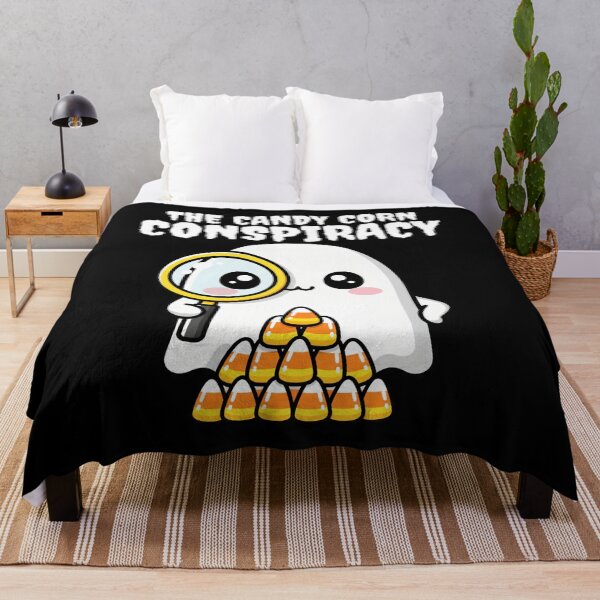 Item preview, THE CANDY CORN CONSPIRACY - GHOST HALLOWEEN designed and sold by KEF Custom.