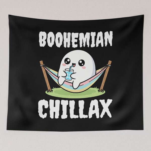 Item preview, BOOHEMIAN CHILLAX - GHOST HALLOWEEN designed and sold by KEF Custom.