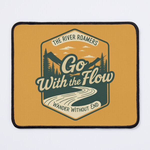 Item preview, Flow Freely Where the River Leads designed and sold by EdvvinStudios.