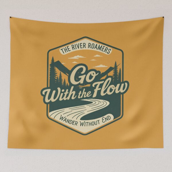 Item preview, Flow Freely Where the River Leads designed and sold by EdvvinStudios.
