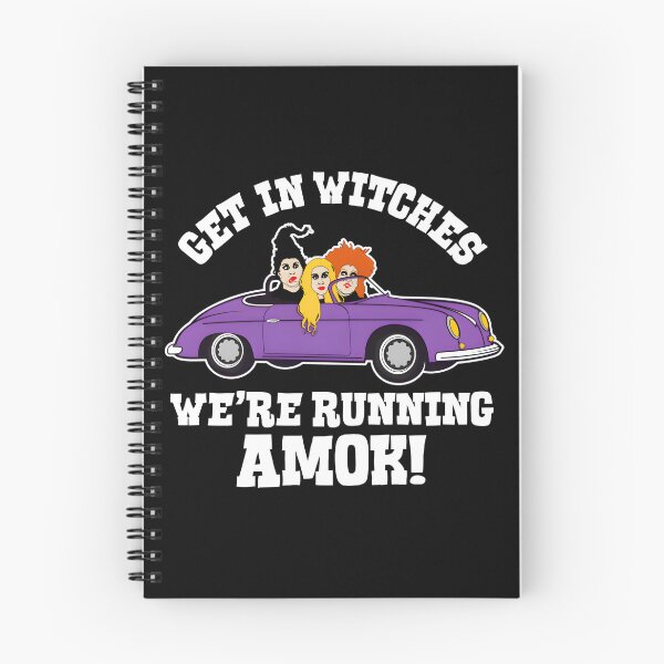 Item preview, Hocus Pocus Sanderson Sisters Car – Get in Witches We’re Running Amok Funny Halloween Art designed and sold by KINGOFSTICKER.