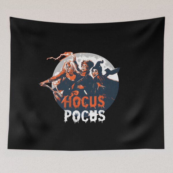 Item preview, Hocus Pocus Sanderson Sisters Moon Scene – Classic Halloween Witch Movie Art designed and sold by KINGOFSTICKER.