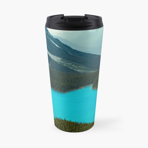 Moraine Lake Banff Icefields Parkway Travel Mug