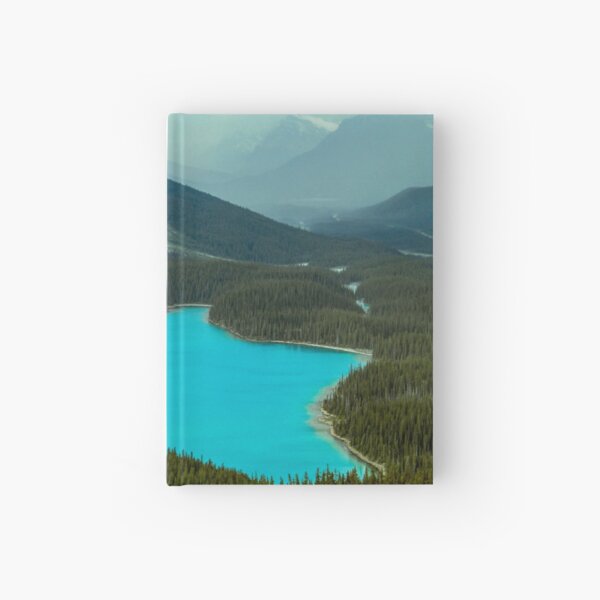 Moraine Lake Banff Icefields Parkway Hardcover Journal