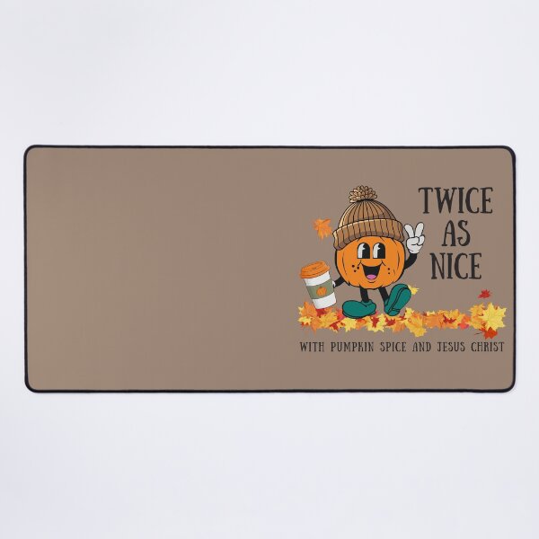 Item preview, Twice As Nice With Pumpkin Spice Coffee And Jesus Christ Vintage designed and sold by Forevermore.