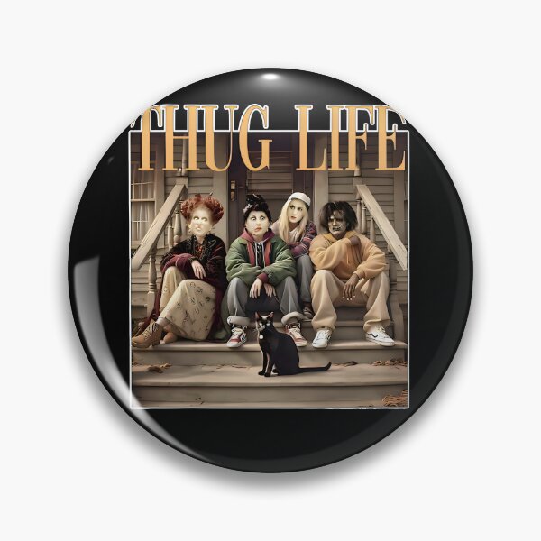 Artikelvorschau, Hocus Pocus Sanderson Sisters Thug Life – Lustige Halloween-Hexe-Straßenkunst entworfen und verkauft von KINGOFSTICKER.