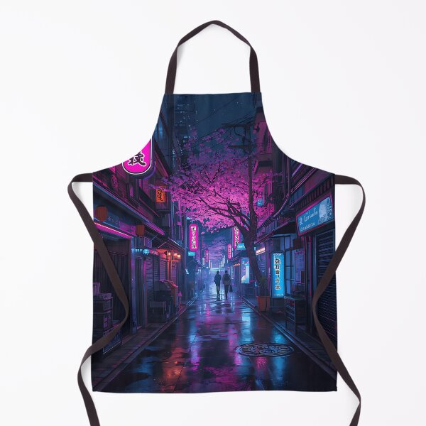 Item preview, Tokyo Neon Night Street — Cyberpunk City Digital Art designed and sold by SunnyIris.