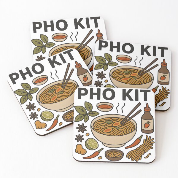 Item preview, Pho Kit – Funny Vietnamese Pho Noodle Pun designed and sold by shoppingtshirts.