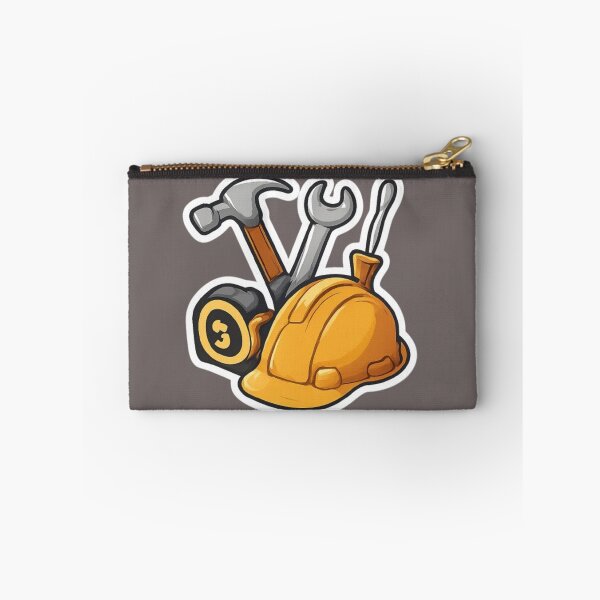 Item preview, Construction Tools Cartoon Sticker – Helmet, Hammer, Wrench & More designed and sold by Visuals-60.