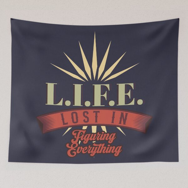 Item preview, L.I.F.E. – Lost In Figuring Everything designed and sold by Milena R..