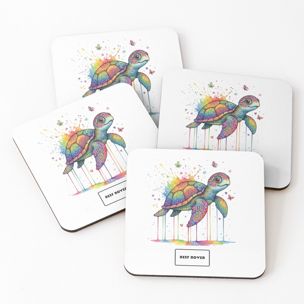 Item preview, Coasters (Set of 4) designed and sold by Animals-Tees.