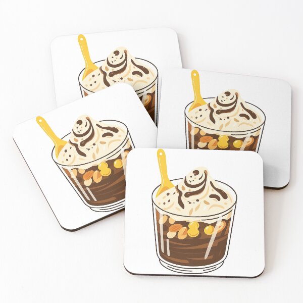 Item preview, Ice Cream Dessert Cup with Chocolate and Toppings designed and sold by ArtfulWeave.