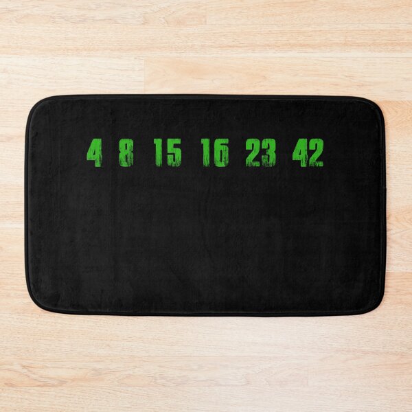 Item preview, 4 8 15 16 23 42 Number Line Code Funny Quote designed and sold by itawizormanm.