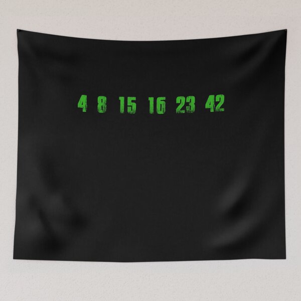 Item preview, 4 8 15 16 23 42 Number Line Code Funny Quote designed and sold by itawizormanm.