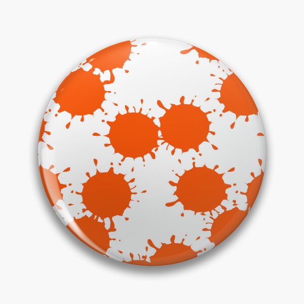 Item preview, Bold Orange Paint Splatter - Grunge Art Design designed and sold by Swati's Digital Den.