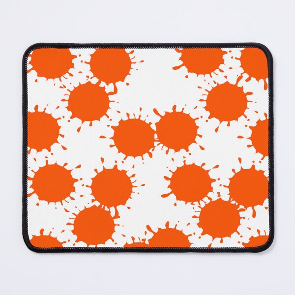 Item preview, Bold Orange Paint Splatter - Grunge Art Design designed and sold by Swati's Digital Den.