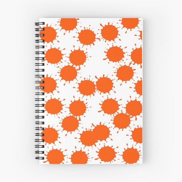 Item preview, Bold Orange Paint Splatter - Grunge Art Design designed and sold by Swati's Digital Den.