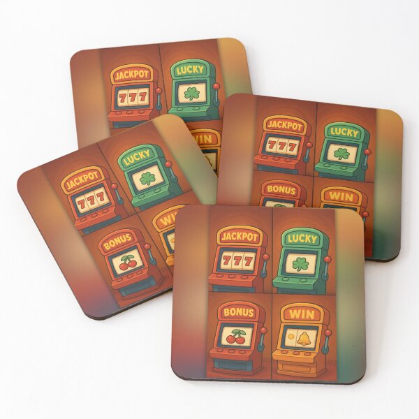 Item preview, ? Casino Jackpot Lucky Slot Machine | Retro Fruit Slot Pattern ? designed and sold by roma252.