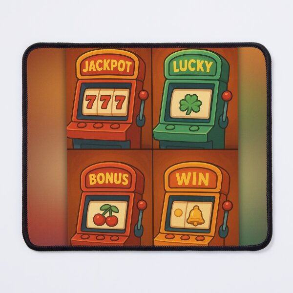 Item preview, ? Casino Jackpot Lucky Slot Machine | Retro Fruit Slot Pattern ? designed and sold by roma252.
