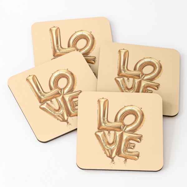 Item preview, A Touch of Luxury The Golden Glow of Happiness love you designed and sold by Iconell.