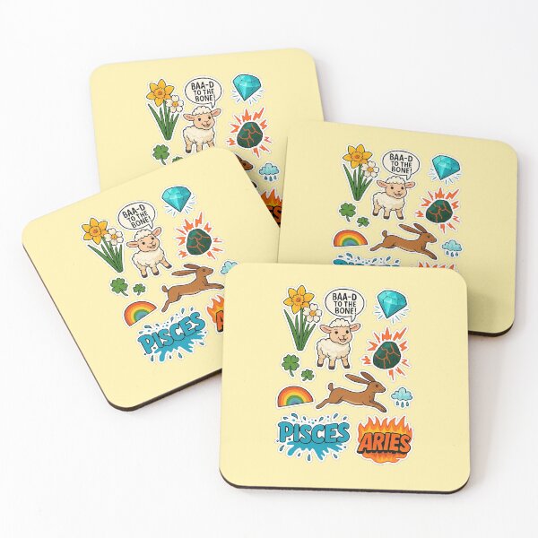 Item preview, March Mischievous Whimsical Comicbook style Stickers designed and sold by BrushAndBreathe.
