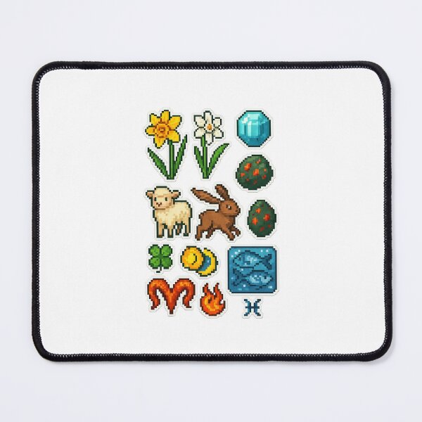 Item preview, Retro Pixel March Stickers designed and sold by BrushAndBreathe.