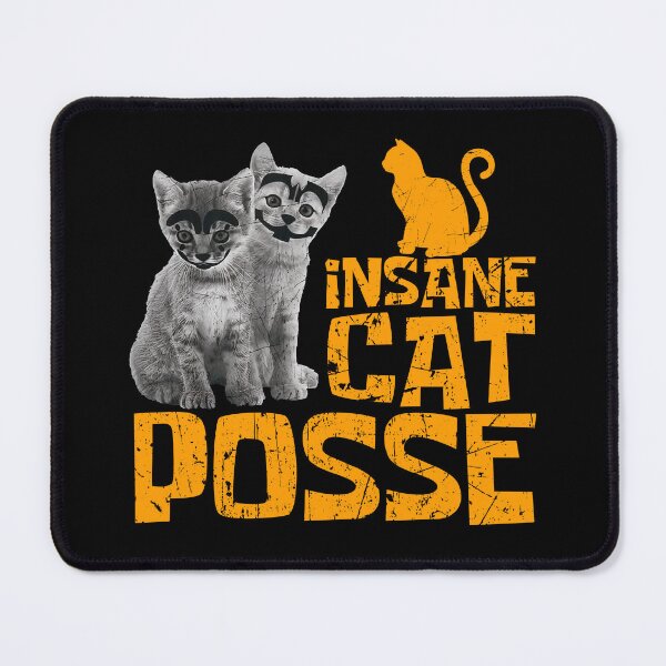 Item preview, Funny Cat Humor Insane Cat Posse designed and sold by itawizormanm.