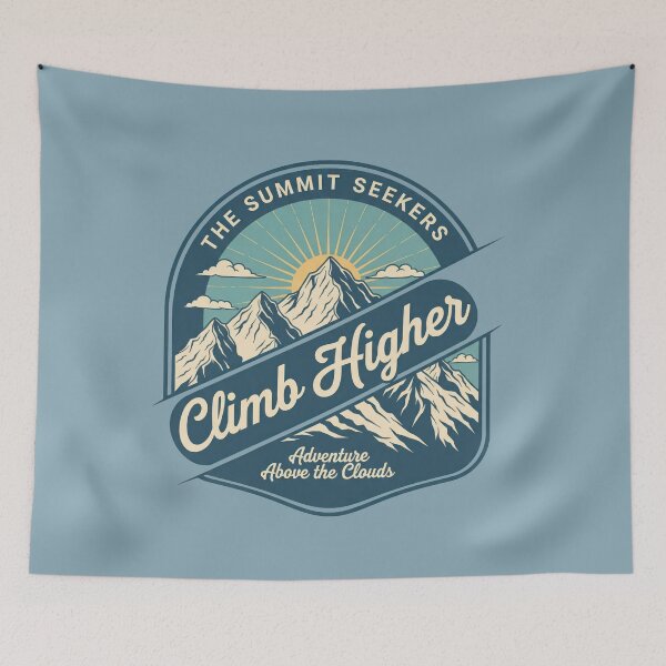 Item preview, Head Above The Clouds Always Rising designed and sold by EdvvinStudios.