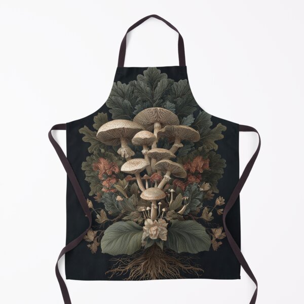 Item preview, Retro Forest Botanical Fungi Lover mushroomcore designed and sold by scicilysimonee.