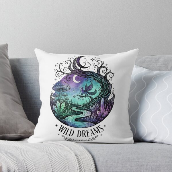 Artikelvorschau, Wild Dreams Cosmic Mushroom T-Shirt - Mystische Fantasy-Kunst entworfen und verkauft von Babayaa.