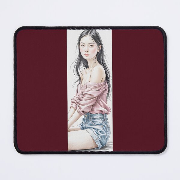 Item preview, Fashionable Woman Portrait By Merch, Limited Edition designed and sold by kraackforest.
