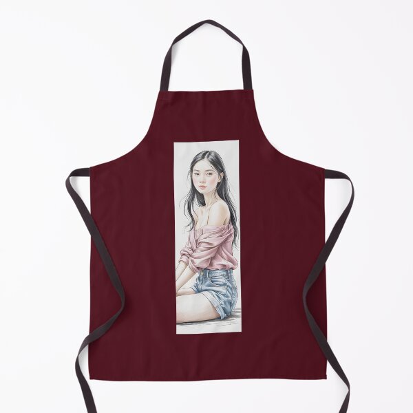 Item preview, Fashionable Woman Portrait By Merch, Limited Edition designed and sold by kraackforest.