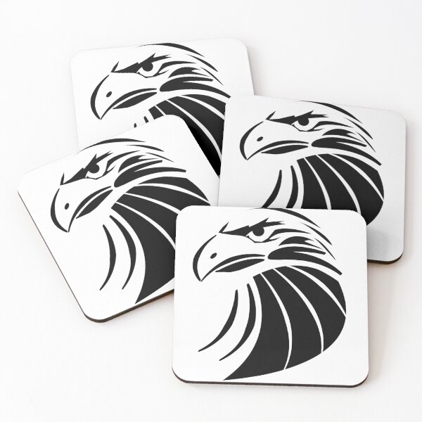Item preview, Hawk in Motion – Clean Line Art Bird Illustration designed and sold by JaaGo PopLab.