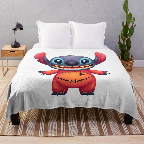 Item preview, Lilo & Stitch Halloween Costume – Cute Stitch Scary Pumpkin Scarecrow Art designed and sold by KINGOFSTICKER.